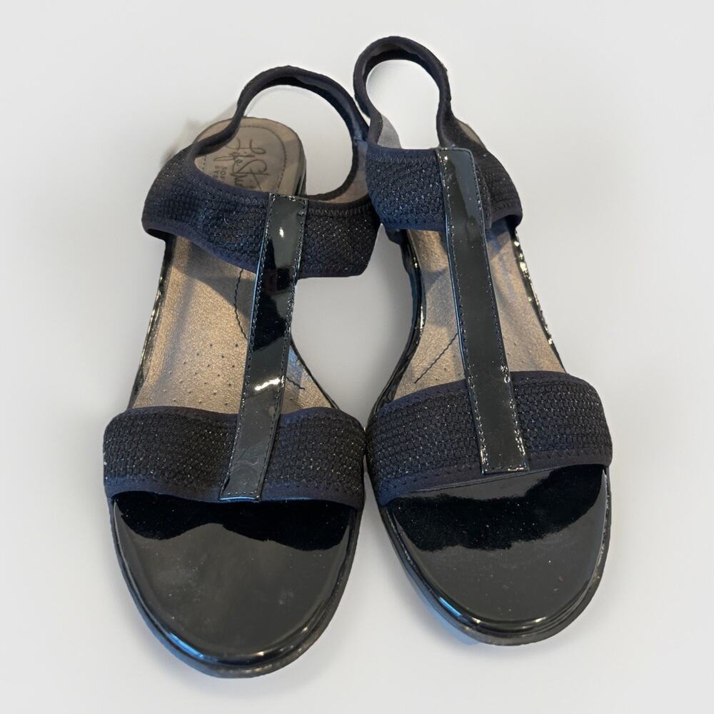 LifeStride Women's Carleigh Black Comfort Dress Sandal SIZE 8.5 worn once
